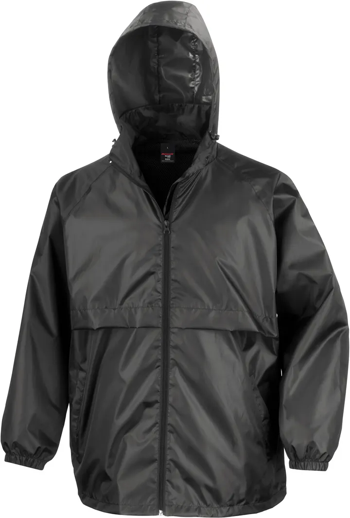 Coupe-vent doublé filet Black