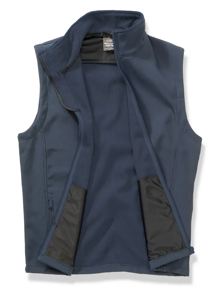 Core Printable Softshell Bodywarmer Navy/Navy