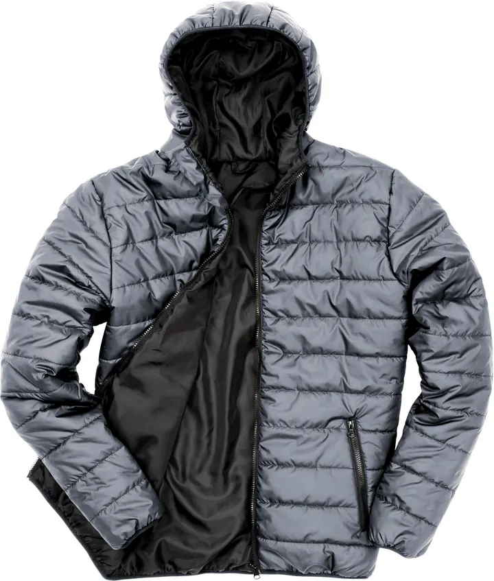 Steppjacke Frost grey / Black