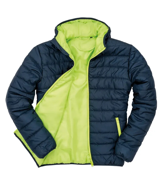 Steppjacke Navy / Lime
