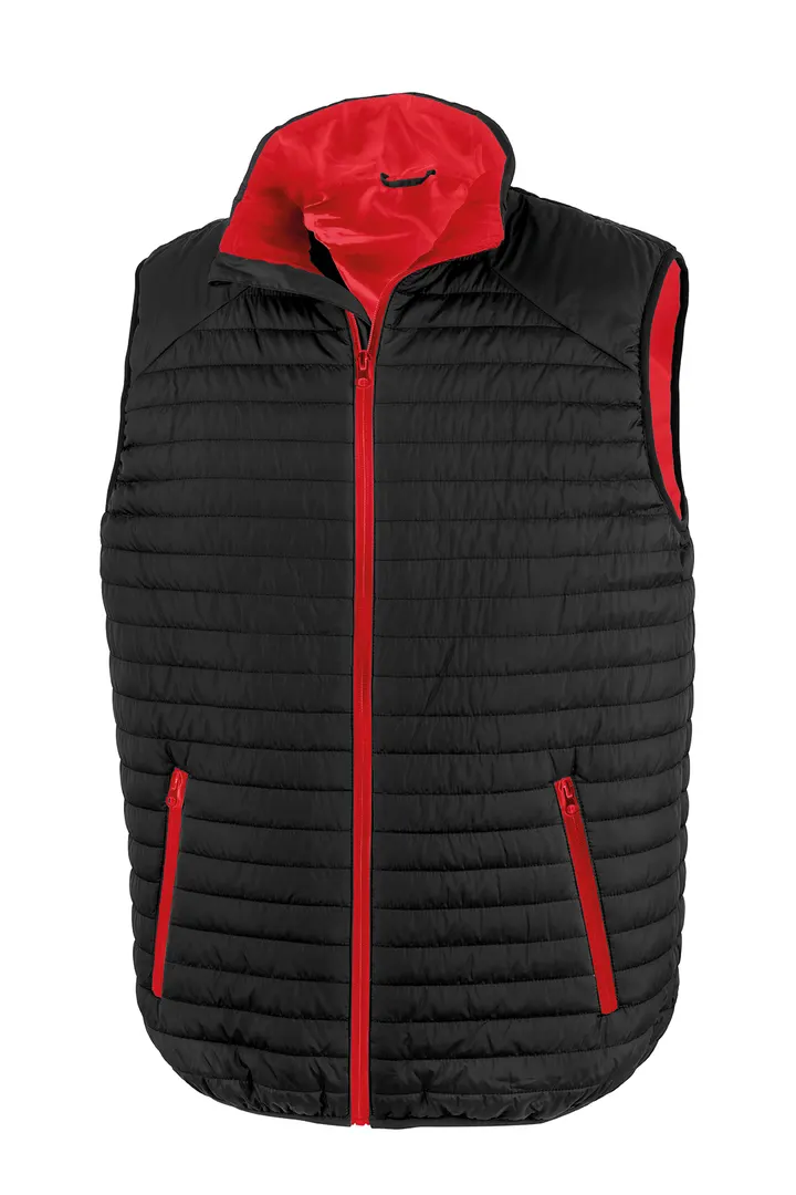 Bodywärmer Thermoquilt Black / Red