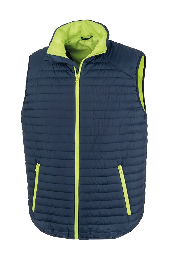 Bodywärmer Thermoquilt Navy / Lime
