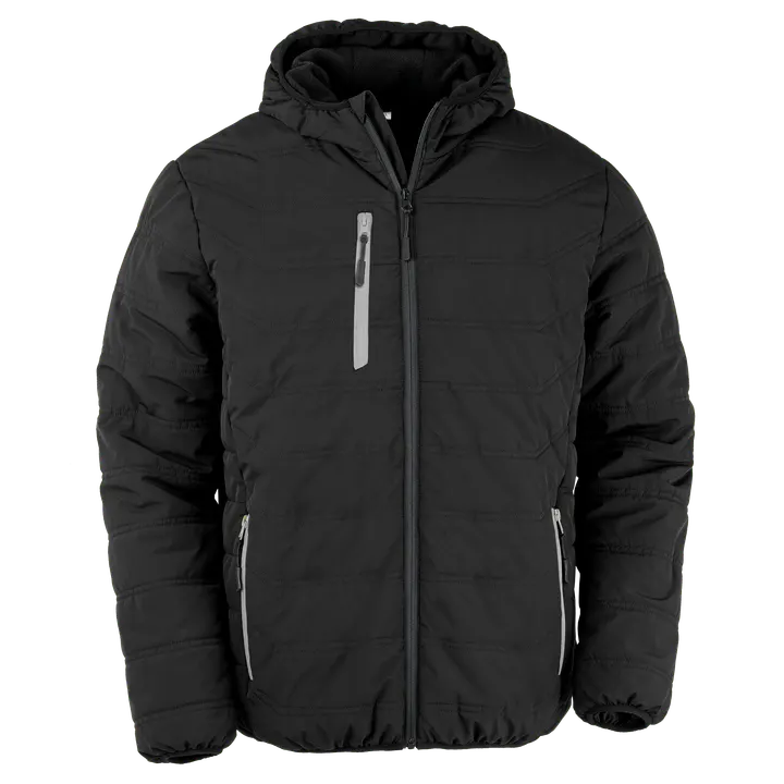 Veste matelassée black compass recyclée Black / Grey