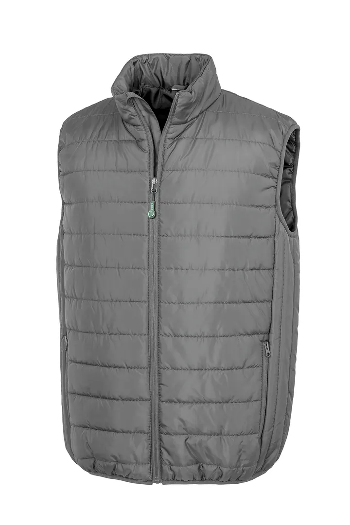Bodywarmer recyclé et matelassé Core Grey