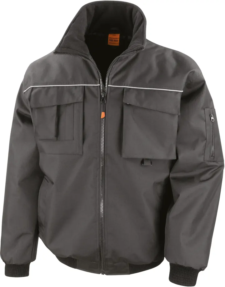 Work-guard Sabre Pilot Jacket Black