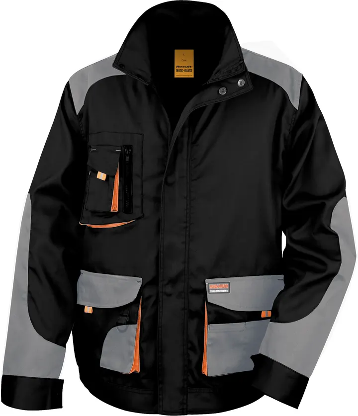 Work-guard Lite Jacket Black / Grey / Orange