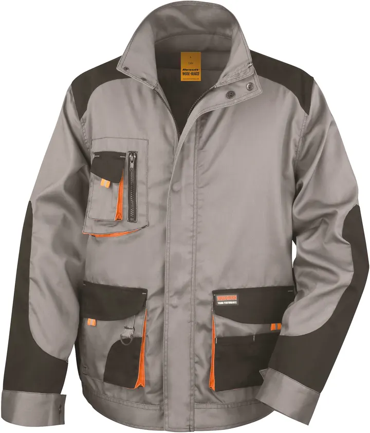 Work-guard Lite Jacket Grey / Black / Orange