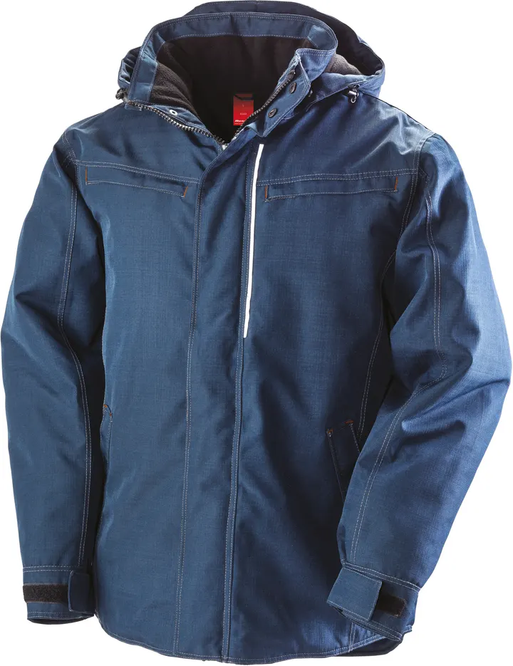 Robuster Parka Denim-Optik Navy