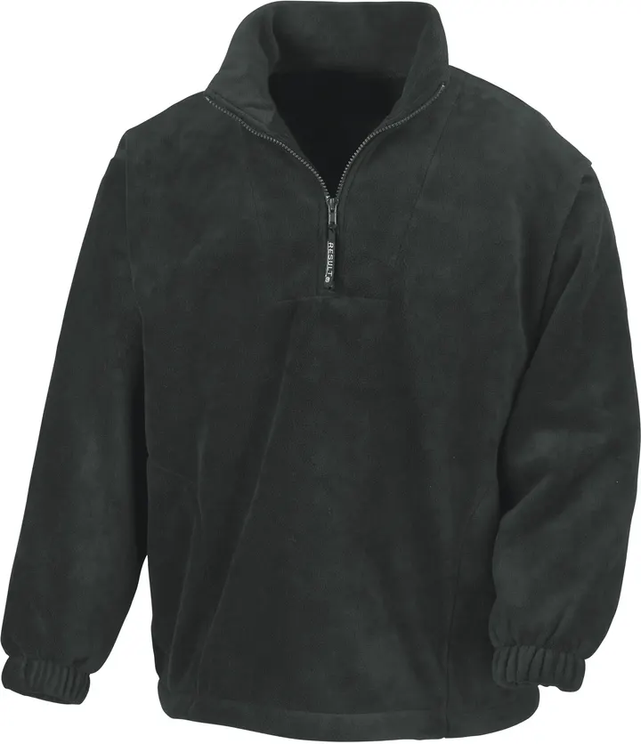 Polartherm™ Zip Neck Fleece Jacket Black
