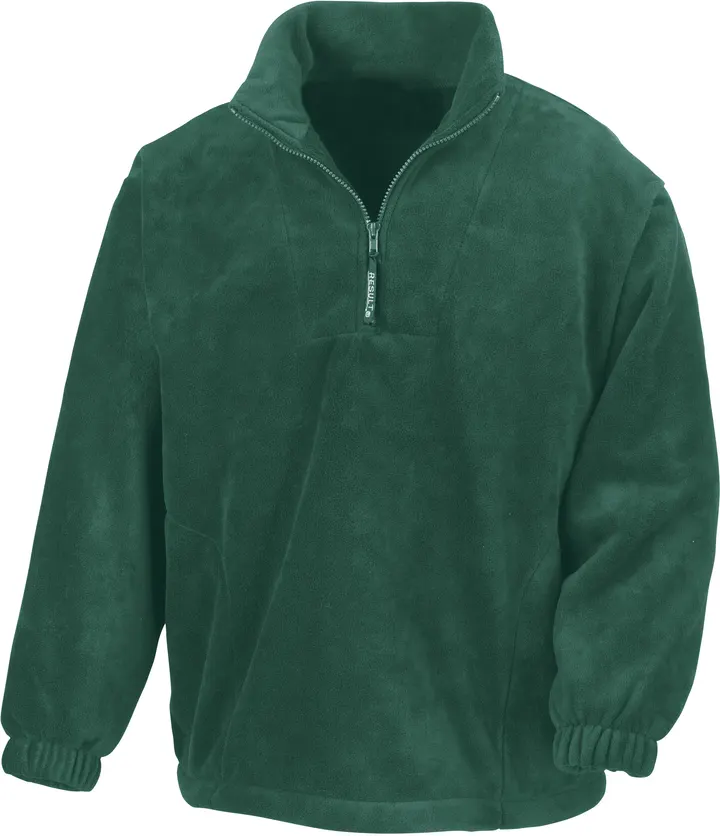 Polartherm™ Zip Neck Fleece Jacket Forest Green