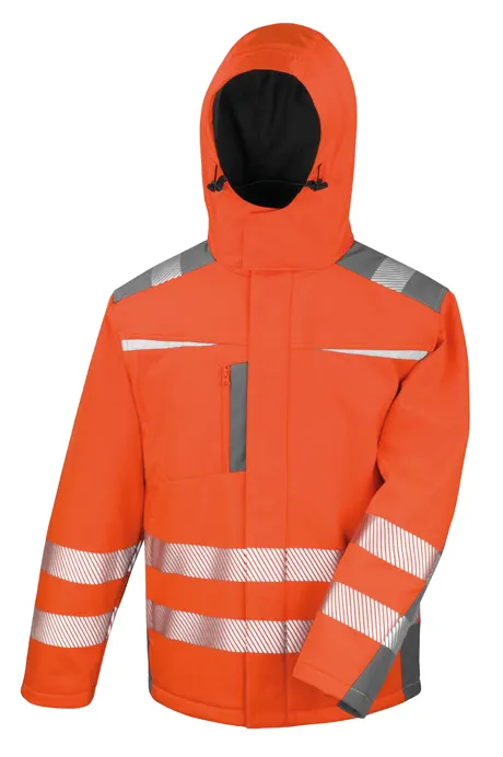 Manteau softshell dynamique Fluorescent Orange