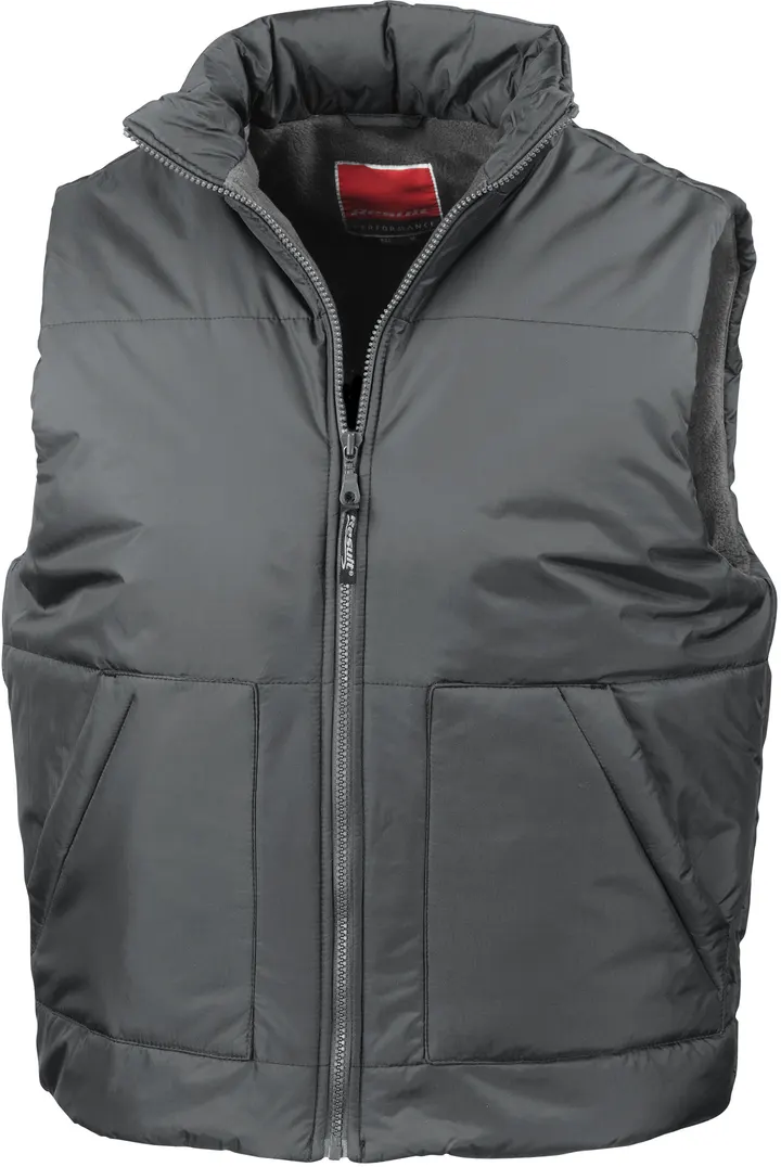 Bodywarmer doublé polaire Grey