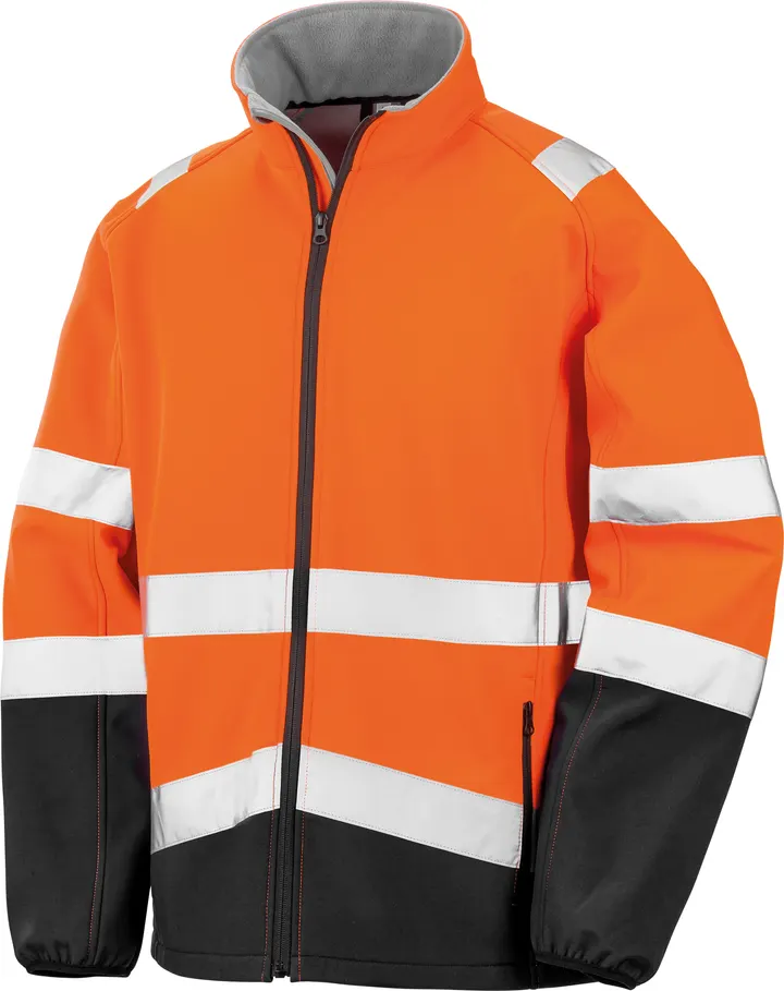 Veste softshell Fluorescent Orange / Black