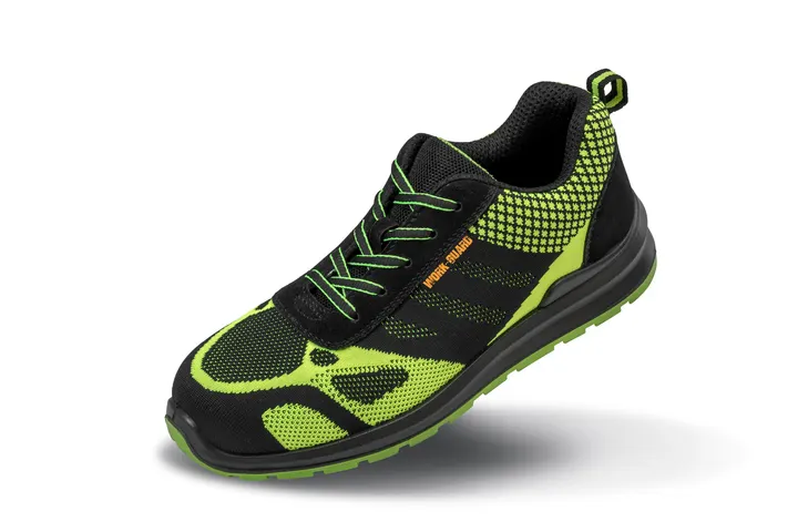 Chaussures de sécurité Flyknit Neon green / Black