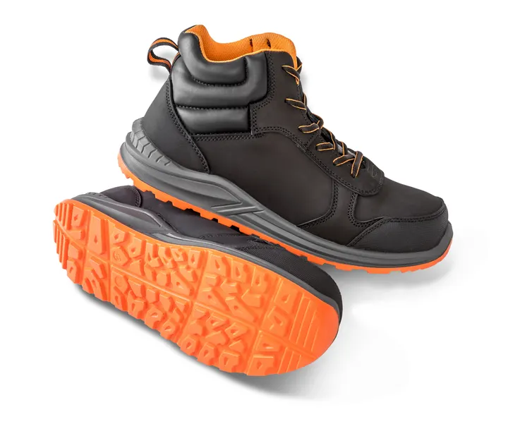 Chaussures de sécurité Stirling Black / Grey / Orange