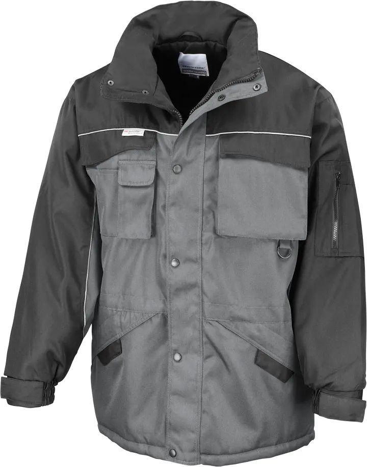 Parka Heavy Duty Grey / Black