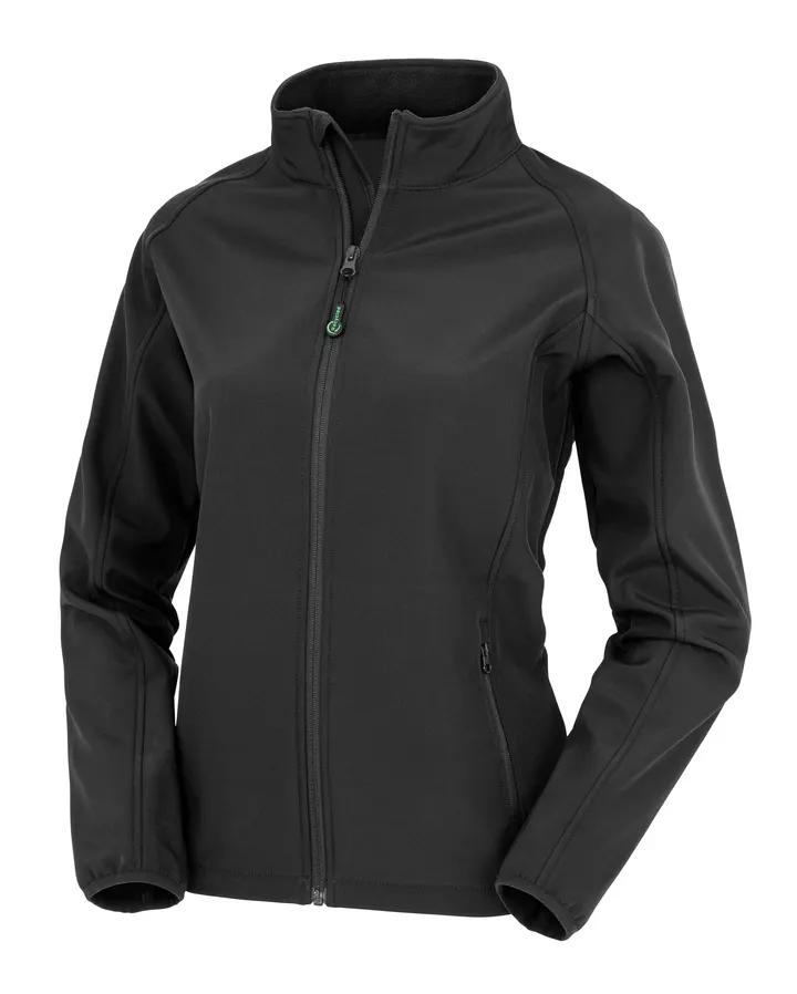 Veste softshell femme recyclée Black