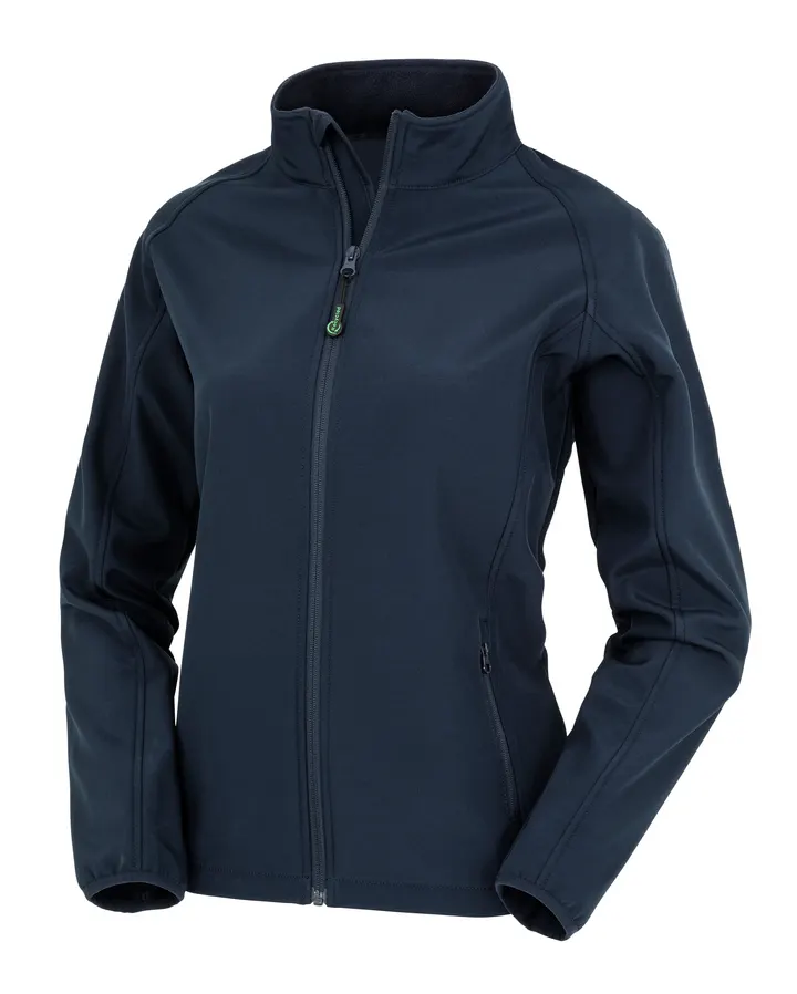 Veste softshell femme recyclée Navy
