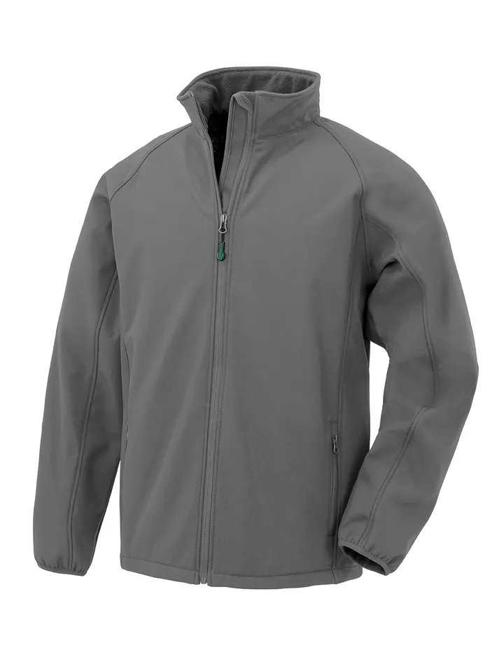 Veste softshell recyclée 2 couches enfant Grey