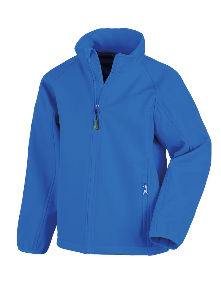 Veste softshell recyclée 2 couches enfant Royal