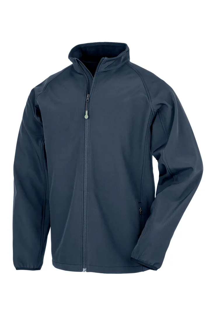 Veste softshell homme recyclée Navy