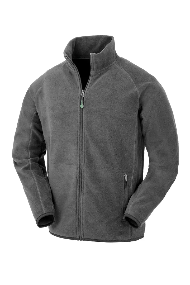 Polarthermie-Jacke aus recyceltem Fleece. Grey