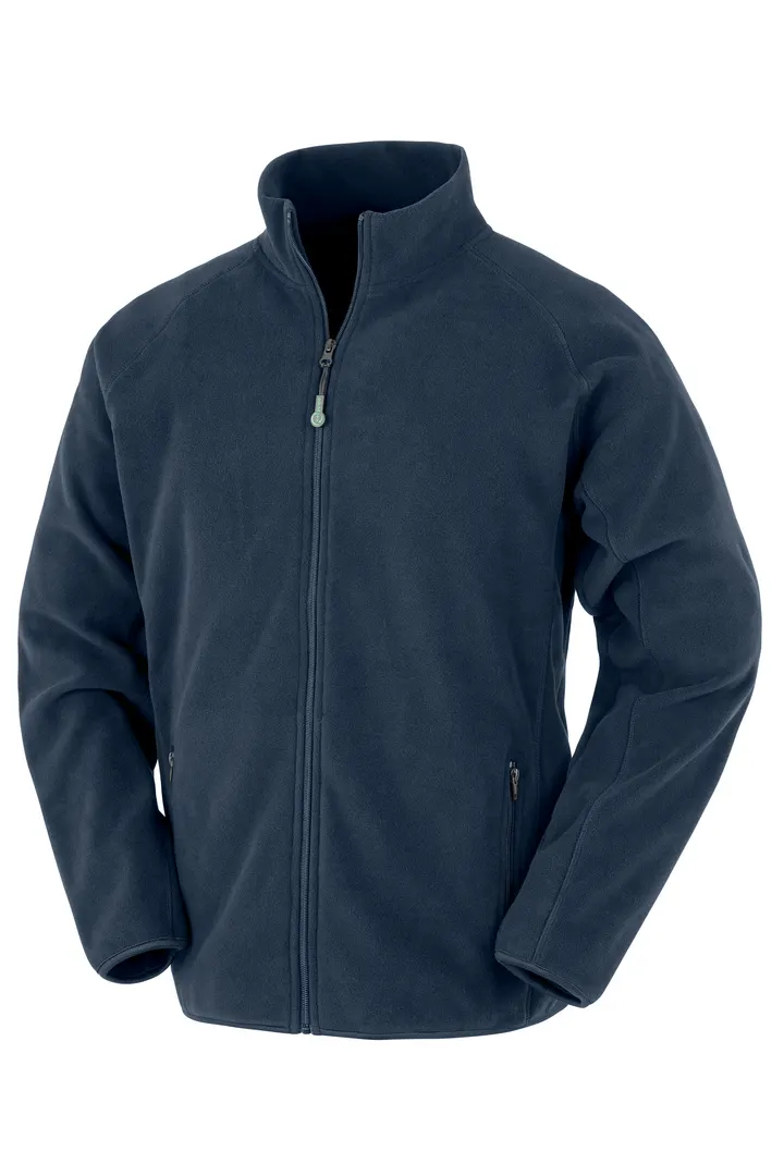 Polarthermie-Jacke aus recyceltem Fleece. Navy