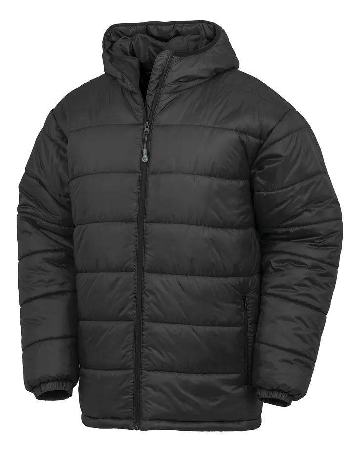 Parka doudoune recyclée Black