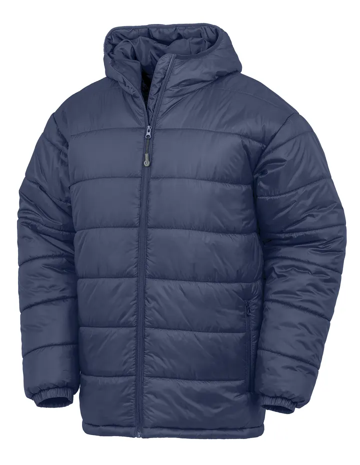 Parka doudoune recyclée Navy