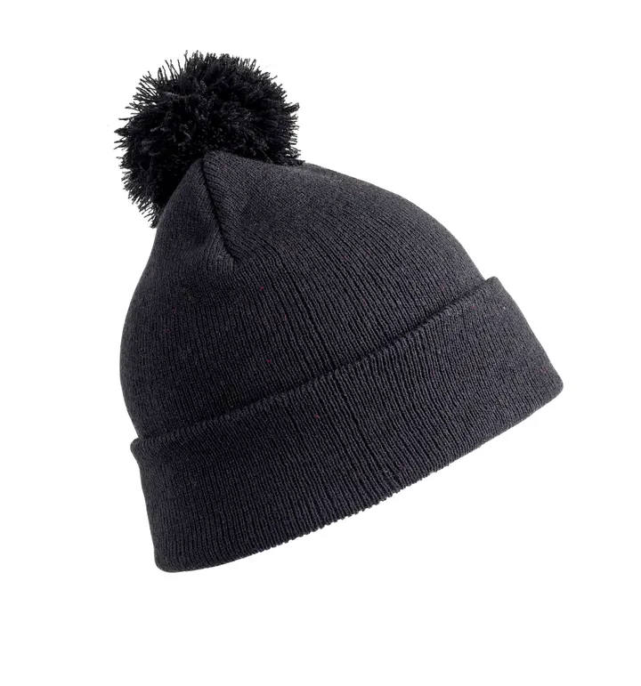 Bonnet pompon BEANIE Black