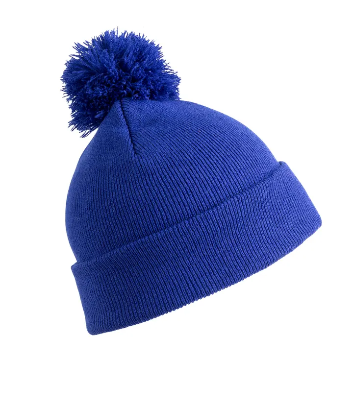Bommelmütze Beanie Royal