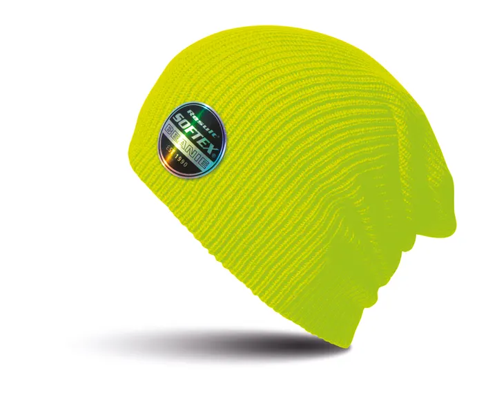 Mütze Core Softex Fluorescent Yellow