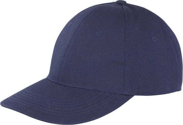 Memphis Brushed Cotton Low Profile Cap Navy
