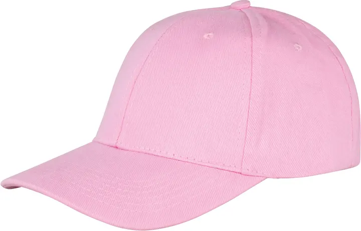 Memphis Brushed Cotton Low Profile Cap Pink
