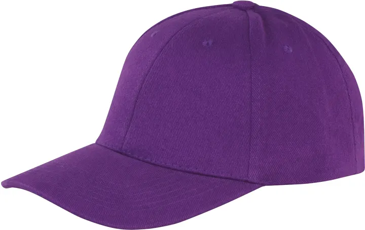 Memphis Brushed Cotton Low Profile Cap Purple
