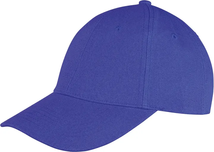 Memphis Brushed Cotton Low Profile Cap Royal Blue