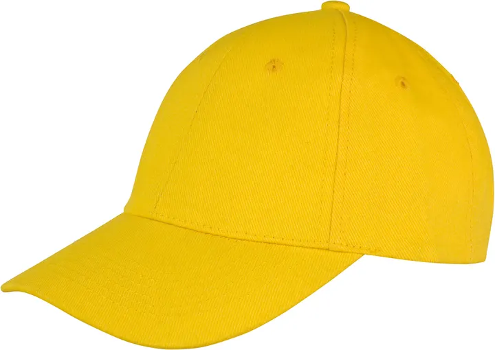 Memphis Brushed Cotton Low Profile Cap Yellow