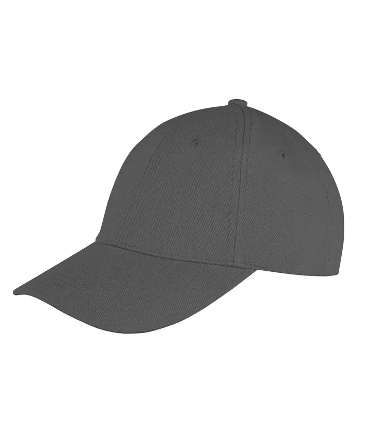 Casquette recyclée 6 panneaux Charcoal