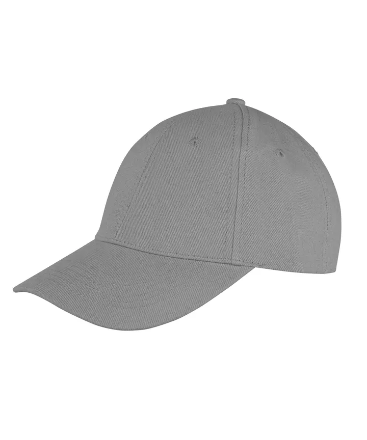 Casquette recyclée 6 panneaux Dove Grey