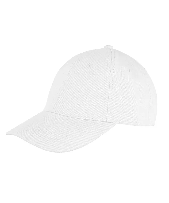 Casquette recyclée 6 panneaux White
