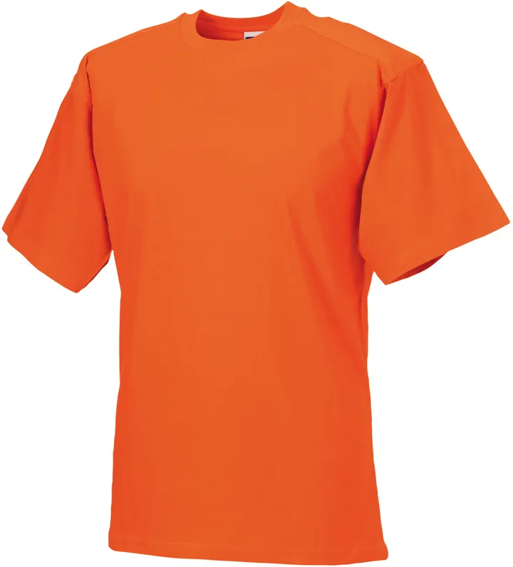 Workwear Crew Neck T-Shirt Orange
