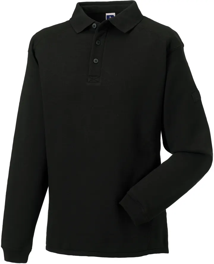 Heavy Duty Collar Sweatshirt Black