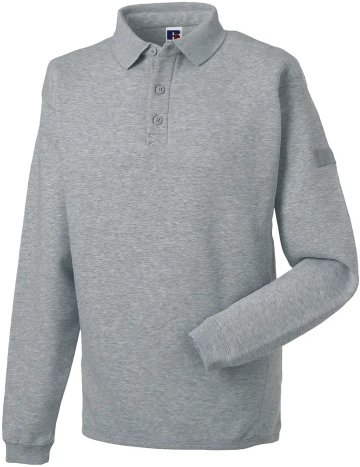 Heavy Duty Collar Sweatshirt Light Oxford