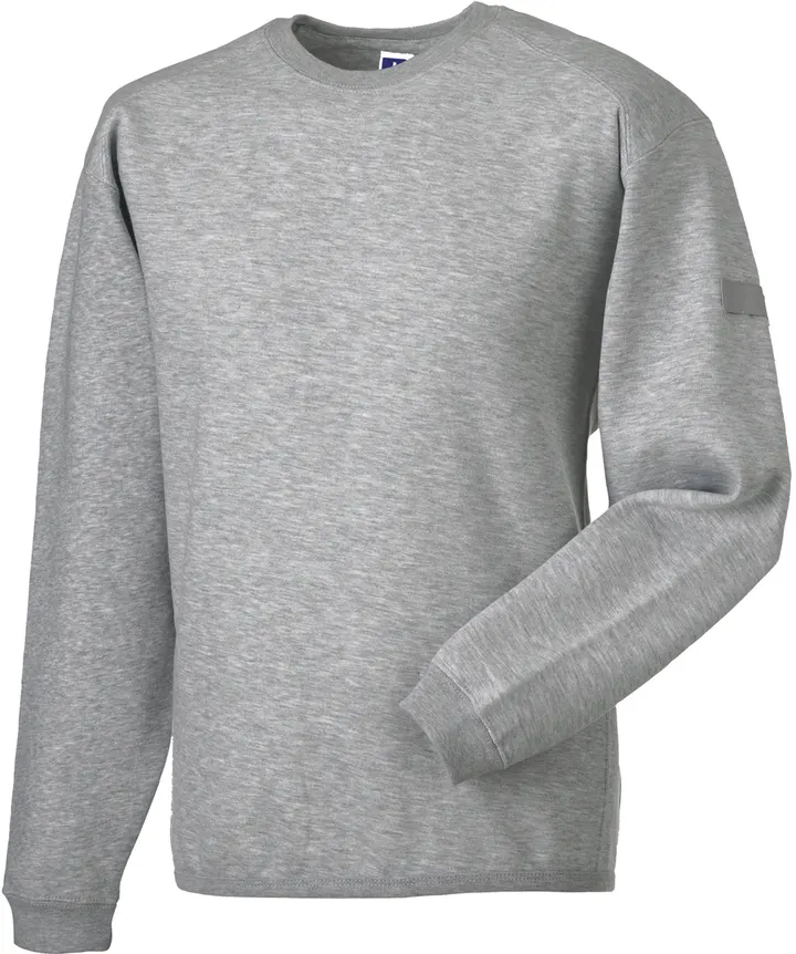 Sweat-shirt Heavy Duty col rond Light Oxford