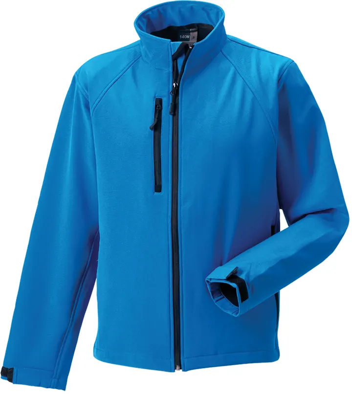 Veste softshell homme Azur Blue