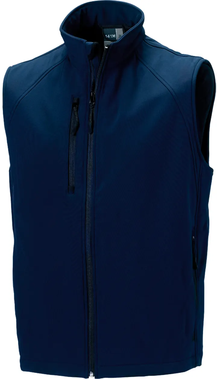 Men's Softshell Gilet French Navy