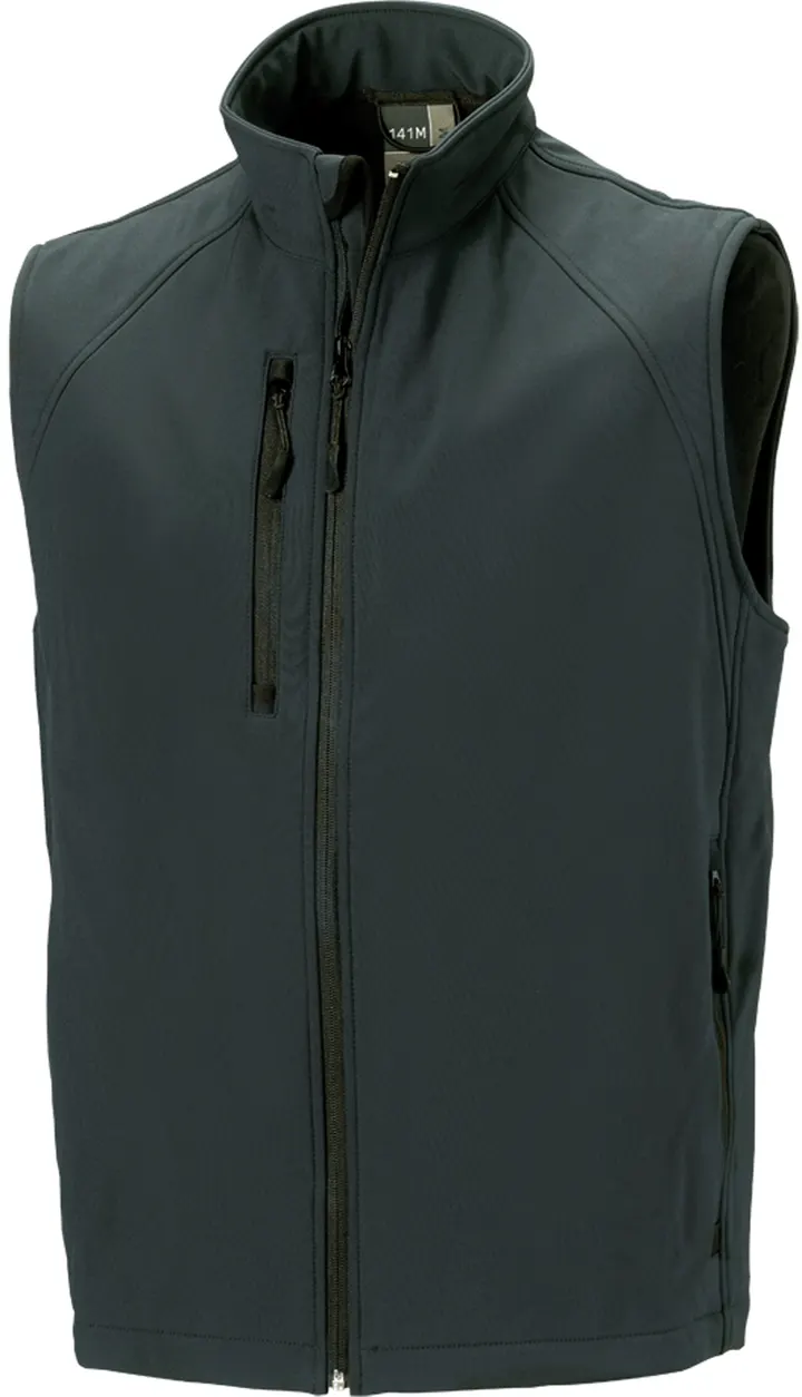 Men's Softshell Gilet Titanium