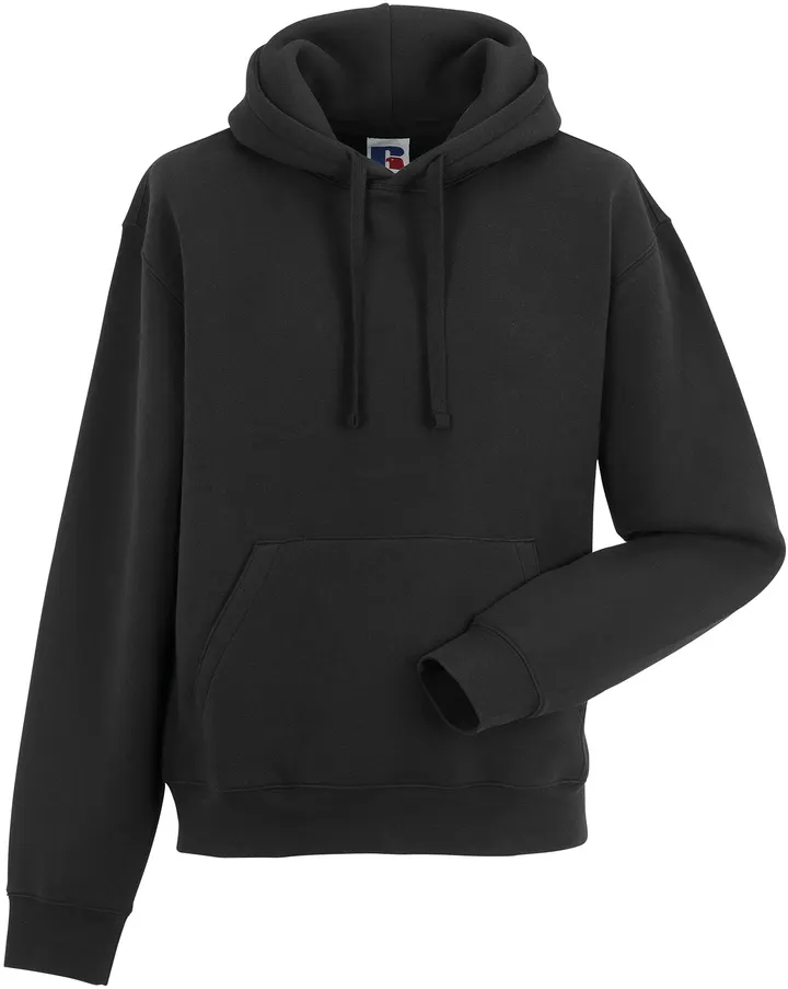 Men's Authentic Hooded Sweat Black