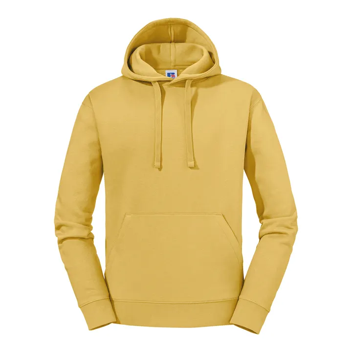 Men's Authentic Hooded Sweat Mustard Yellow