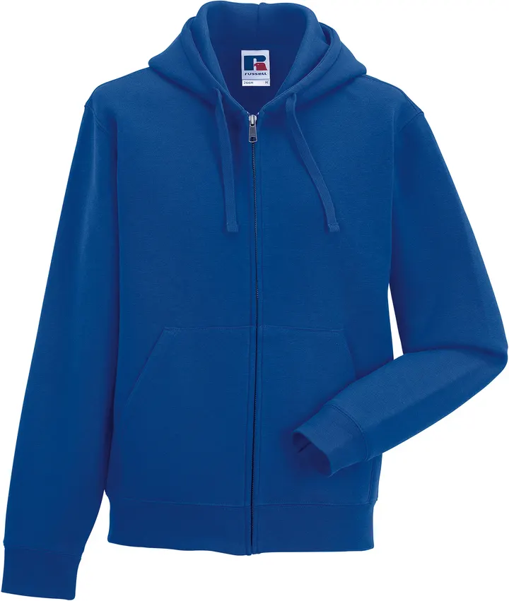 Sweat-shirt zippé capuche Authentic homme Bright Royal